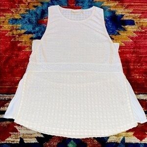 Anthropologie Textured Sleeveless Deletta Blouse Tank Top